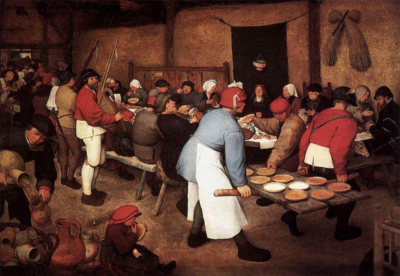 Pieter Bruegel the Elder Peasant Wedding oil painting picture